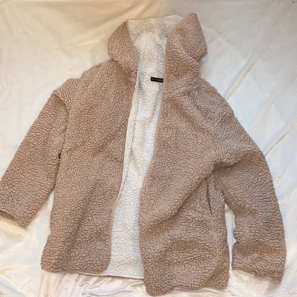Cozy reversible coat